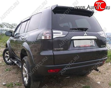 9 049 р. Спойлер CT Mitsubishi Pajero Sport PB рестайлинг (2013-2017) (Неокрашенный)  с доставкой в г. Майкоп