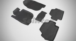 Износостойкие коврики в салон с высоким бортом SeiNtex Premium 4 шт. (резина) Mitsubishi Pajero Sport  PB (2008-2013) дорестайлинг