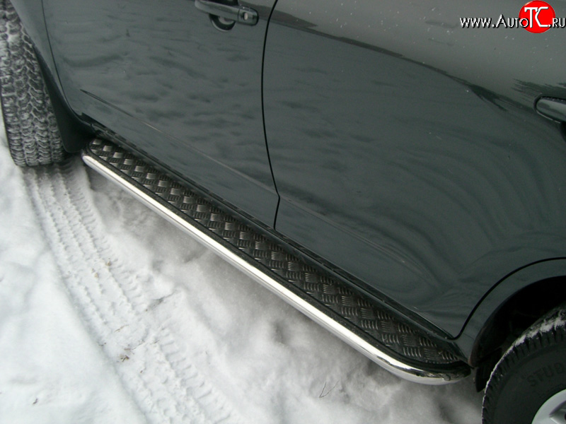 24 649 р. Защита порогов Toyota RAV 4 3 2006-2009 V2  Toyota RAV4  XA305 (2005-2009) 5 дв. дорестайлинг  с доставкой в г. Майкоп