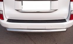 12 199 р. Защита заднего бампера (Ø76 мм, нержавейка) SLITKOFF  Lexus GX460  J150 (2009-2013) дорестайлинг  с доставкой в г. Майкоп. Увеличить фотографию 2