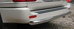 18 299 р. Защита заднего бампера (Ø63 мм, нержавейка) SLITKOFF  Lexus LX470  J100 (1998-2007) дорестайлинг, 1-ый рестайлинг, 2-ой рестайлинг  с доставкой в г. Майкоп. Увеличить фотографию 3