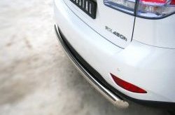 15 999 р. Защита заднего бампера (Ø76 мм, нержавейка) SLITKOFF Lexus RX350 AL10 дорестайлинг (2008-2012)  с доставкой в г. Майкоп. Увеличить фотографию 3