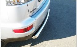 16 749 р. Защита заднего бампера (Ø76 мм, нержавейка) SLITKOFF Mitsubishi Outlander XL (CW)  рестайлинг (2010-2013)  с доставкой в г. Майкоп. Увеличить фотографию 3
