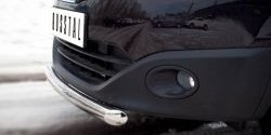 15 249 р. Одинарная защита переднего бампера SLITKOFF диаметром 63 мм Nissan Qashqai +2 1 J10 дорестайлинг (2008-2010)  с доставкой в г. Майкоп. Увеличить фотографию 3