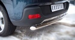 13 449 р. Защита заднего бампера (Ø63 мм, нержавейка) SLITKOFF  Peugeot 3008 (2009-2013) дорестайлинг  с доставкой в г. Майкоп. Увеличить фотографию 3
