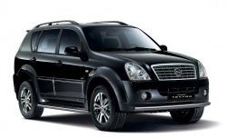 6 599 р. Одинарная защита переднего бампера Petroil Tuning диаметром 63 мм SSANGYONG Rexton Y250 (2006-2012)  с доставкой в г. Майкоп. Увеличить фотографию 2