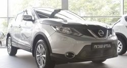 2 189 р. Защитная сетка решетки переднего бампера РА Nissan Qashqai 2 J11 рестайлинг (2017-2022)  с доставкой в г. Майкоп. Увеличить фотографию 3