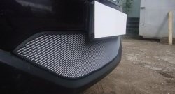 1 539 р. Сетка на бампер Russtal (хром) Nissan Qashqai 2 J11 рестайлинг (2017-2022)  с доставкой в г. Майкоп. Увеличить фотографию 5