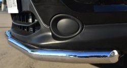 14 549 р. Одинарная защита переднего бампера диаметром 63 мм SLITKOFF Nissan Qashqai 2 J11 дорестайлинг (2013-2019)  с доставкой в г. Майкоп. Увеличить фотографию 3