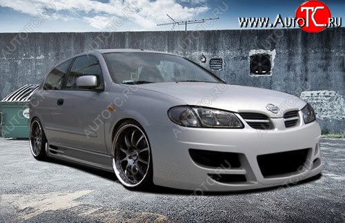 23 969 р. Передний бампер Weber Sport Nissan Almera N16 седан дорестайлинг (2000-2003)  с доставкой в г. Майкоп