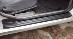 1 999 р. Накладки на порожки автомобиля RA Nissan Almera N16 седан дорестайлинг (2000-2003) (Комплект (4 шт.))  с доставкой в г. Майкоп. Увеличить фотографию 4