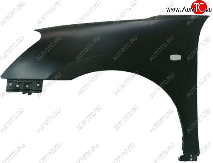 6 299 р. Переднее левое крыло SAT (пр-во Тайвань) Nissan Almera G15 седан (2012-2019) (Неокрашенное)  с доставкой в г. Майкоп