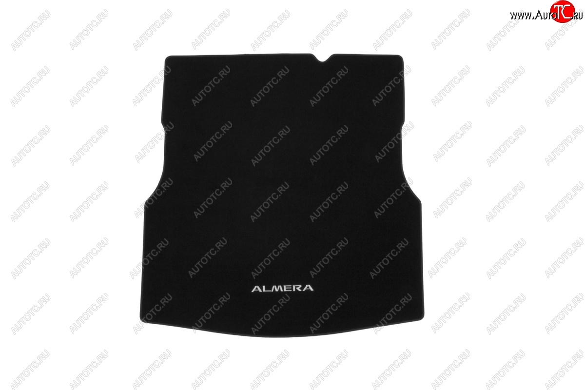 659 р. Коврик багажника Element (текстиль) Nissan Almera G15 седан (2012-2019) (Черный)  с доставкой в г. Майкоп