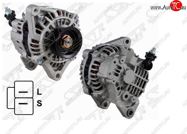 12 549 р. Генератор SAT (12V/80A)  Nissan Almera  N15 - Sunny  N14  с доставкой в г. Майкоп