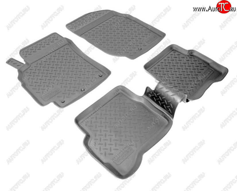 2 139 р. Комплект ковриков в салон Norplast Unidec Nissan Almera Classic седан B10 (2006-2013) (Цвет: черный)  с доставкой в г. Майкоп