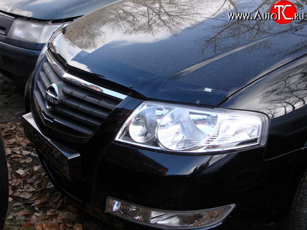 2 699 р. Дефлектор капота NovLine Nissan Almera Classic седан B10 (2006-2013)  с доставкой в г. Майкоп