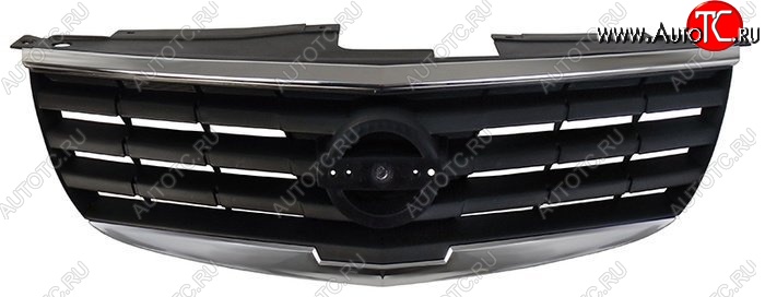 5 349 р. Решётка радиатора SAT Nissan Almera Classic седан B10 (2006-2013) (Неокрашенная)  с доставкой в г. Майкоп