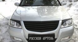 929 р. Реснички на фары RA  Nissan Almera Classic  седан (2006-2013) B10 (Неокрашенные)  с доставкой в г. Майкоп. Увеличить фотографию 5