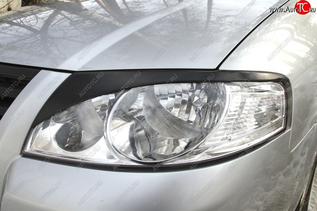 929 р. Реснички на фары RA  Nissan Almera Classic  седан (2006-2013) B10 (Неокрашенные)  с доставкой в г. Майкоп