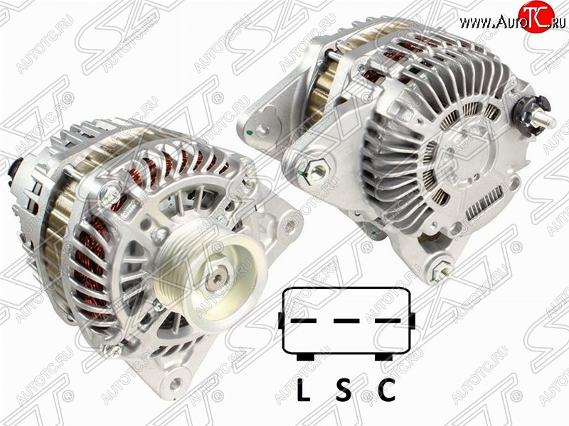 13 949 р. Генератор (1.6 F15E) SAT Nissan Sentra 7 B17 (2014-2017)  с доставкой в г. Майкоп