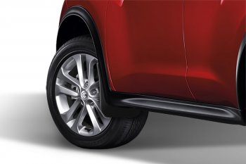 1 249 р. Брызговики Frosch (optimum, в пакете) Nissan Juke 1 YF15 дорестайлинг (2010-2014) (Передние)  с доставкой в г. Майкоп. Увеличить фотографию 2
