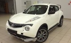 5 249 р. Решётка радиатора Impul Nissan Juke 1 YF15 дорестайлинг (2010-2014) (Неокрашенная)  с доставкой в г. Майкоп. Увеличить фотографию 4