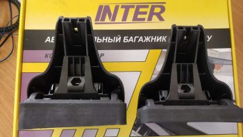 2 999 р. Комплект опор багажника INTER Nissan Juke 1 YF15 дорестайлинг (2010-2014)  с доставкой в г. Майкоп. Увеличить фотографию 3