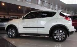 12 049 р. Комплект дефлекторов окон Impul Nissan Juke 1 YF15 дорестайлинг (2010-2014)  с доставкой в г. Майкоп. Увеличить фотографию 4
