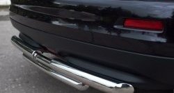 13 999 р. Защита заднего бампера (Ø63 и 42 мм, нержавейка) SLITKOFF  Nissan Juke  1 YF15 (2010-2014) дорестайлинг  с доставкой в г. Майкоп. Увеличить фотографию 3