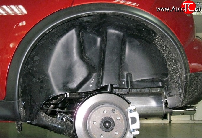 4 299 р. Задний левый подкрылок (4WD) NovLine Nissan Juke 1 YF15 дорестайлинг (2010-2014)  с доставкой в г. Майкоп
