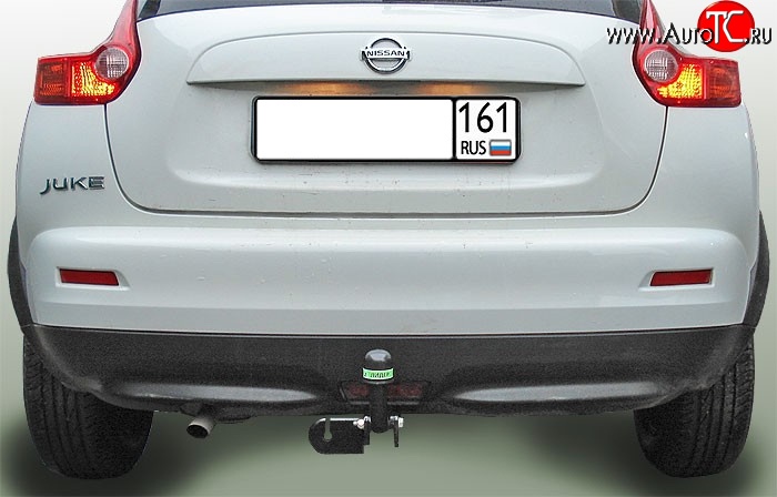 54 999 р. Фаркоп (2WD) Лидер Плюс Nissan Juke 1 YF15 дорестайлинг (2010-2014) (Без электропакета)  с доставкой в г. Майкоп