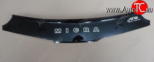 999 р. Дефлектор капота Russtal Nissan Micra K12 5 дв. дорестайлинг (2002-2005)  с доставкой в г. Майкоп