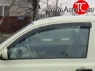 999 р. Комплект дефлекторов окон (ветровиков) 4 шт. (3 двери) Russtal Nissan Micra K12 5 дв. дорестайлинг (2002-2005)  с доставкой в г. Майкоп