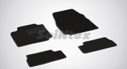 Износостойкие коврики в салон SeiNtex Premium LUX 4 шт. (ворсовые) Nissan Micra  K12 (2002-2005) 5 дв. дорестайлинг