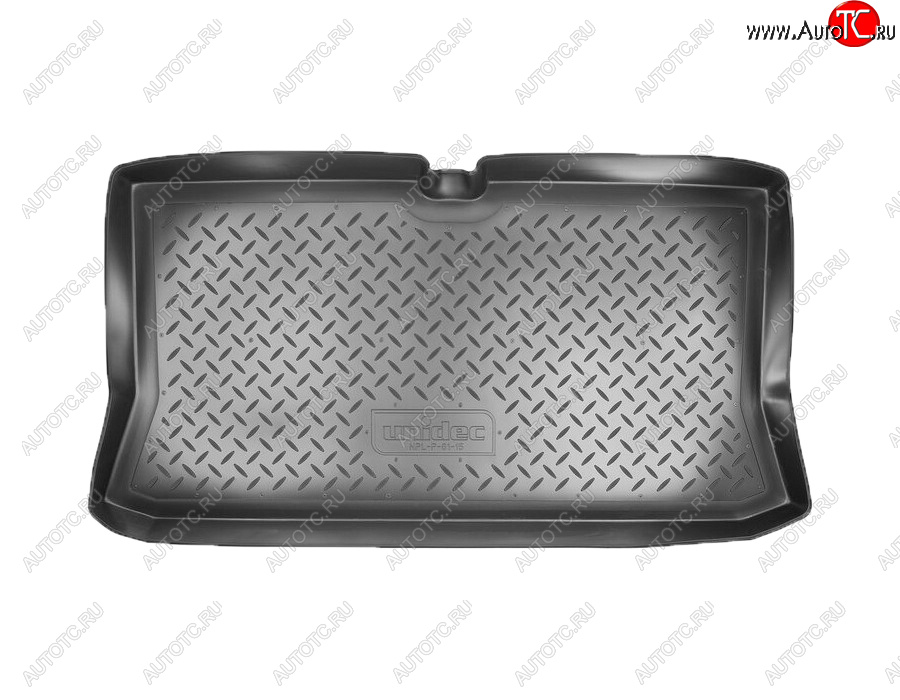 1 399 р. Коврик в багажник Norplast Unidec  Nissan Micra  K12 (2007-2010) 5 дв. 2-ой рестайлинг (Цвет: черный)  с доставкой в г. Майкоп