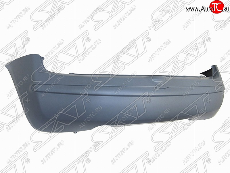 8 949 р. Бампер задний SAT  Nissan Micra  K12 (2007-2010) 5 дв. 2-ой рестайлинг (Неокрашенный)  с доставкой в г. Майкоп