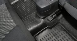 2 189 р. Коврики в салон Element 4 шт. (полиуретан) Nissan Micra K12 5 дв. 2-ой рестайлинг (2007-2010)  с доставкой в г. Майкоп. Увеличить фотографию 3