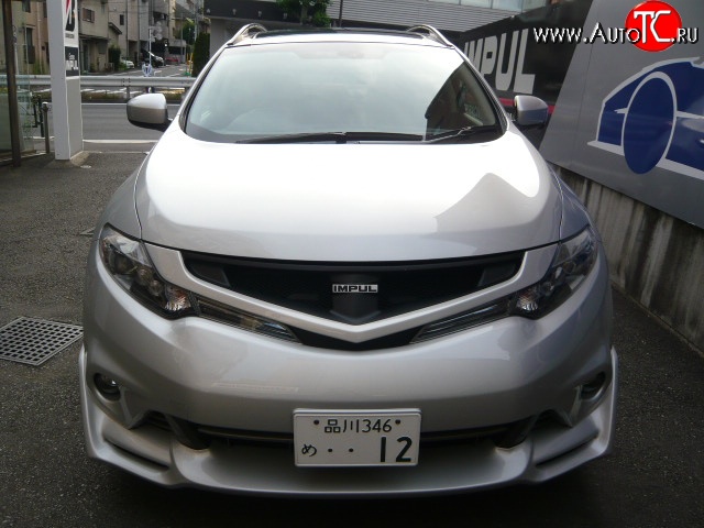 14 199 р. Решётка радиатора Impul V2 Nissan Murano 2 Z51 рестайлинг (2010-2016) (Неокрашенная)  с доставкой в г. Майкоп