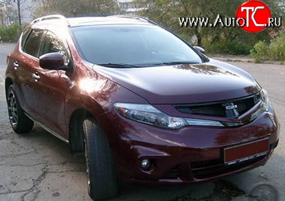 12 799 р. Решётка радиатора Impul Nissan Murano 2 Z51 рестайлинг (2010-2016) (Неокрашенная)  с доставкой в г. Майкоп