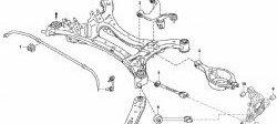 699 р. Полиуретановая втулка стабилизатора задней подвески Точка Опоры Nissan Teana 2 J32 дорестайлинг (2008-2011)  с доставкой в г. Майкоп. Увеличить фотографию 2
