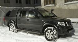 17 599 р. Накладки на колёсные арки RA (комплект) Nissan Navara 2 D40 дорестайлинг (2004-2010) (Поверхность шагрень)  с доставкой в г. Майкоп. Увеличить фотографию 2