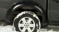 17 599 р. Накладки на колёсные арки RA (комплект) Nissan Navara 2 D40 дорестайлинг (2004-2010) (Поверхность шагрень)  с доставкой в г. Майкоп. Увеличить фотографию 4