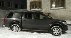 17 599 р. Накладки на колёсные арки RA (комплект) Nissan Navara 2 D40 дорестайлинг (2004-2010) (Поверхность шагрень)  с доставкой в г. Майкоп. Увеличить фотографию 9