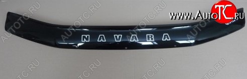 999 р. Дефлектор капота Russtal Nissan Navara 2 D40 дорестайлинг (2004-2010)  с доставкой в г. Майкоп