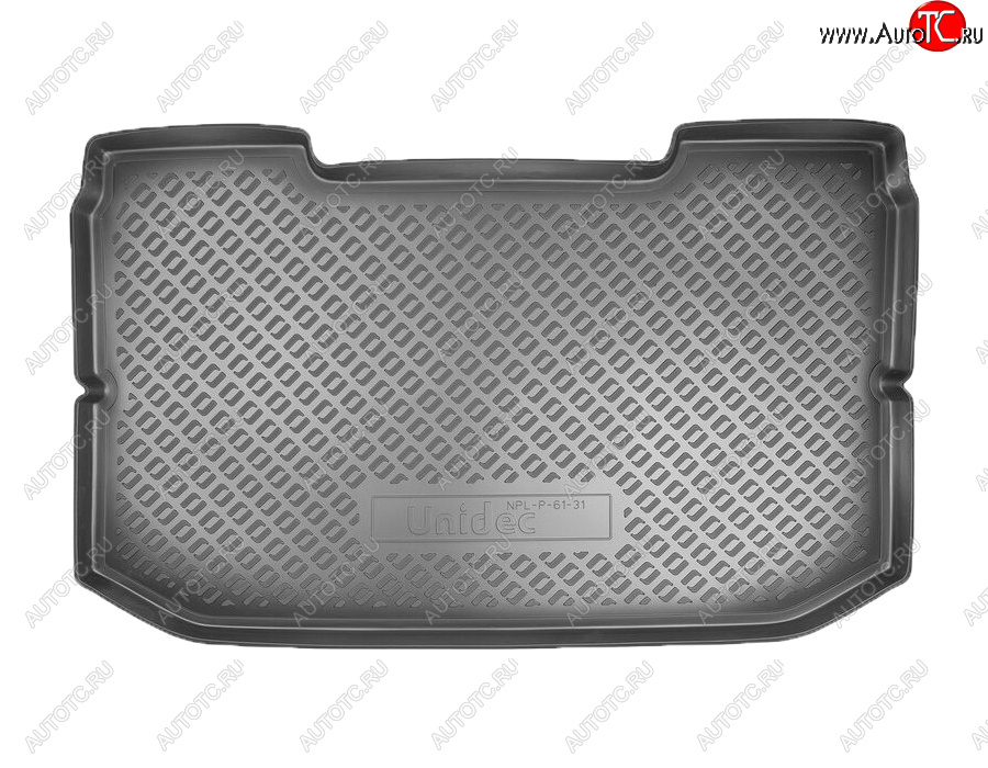 1 339 р. Коврик в багажник Norplast Unidec  Nissan Note  1 (2004-2008) E11 дорестайлинг (Цвет: черный)  с доставкой в г. Майкоп