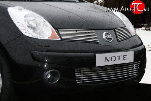 4 799 р. Декоративная вставка воздухозаборника Berkut Nissan Note 1 E11 дорестайлинг (2004-2008)  с доставкой в г. Майкоп