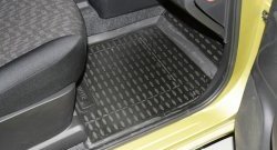 2 589 р. Коврики в салон Element 4 шт. (полиуретан) Nissan Note 1 E11 дорестайлинг (2004-2008)  с доставкой в г. Майкоп. Увеличить фотографию 2