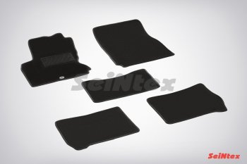 Комплект ворсовых ковриков в салон LUX Seintex Nissan Note  1 (2004-2008) E11 дорестайлинг