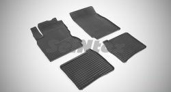 Износостойкие коврики в салон с рисунком Сетка SeiNtex Premium 4 шт. (резина) Nissan Note  1 (2004-2008) E11 дорестайлинг