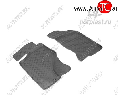 1 799 р. Коврики салонные Noplast (передние)  Nissan NP300 (2008-2025)  с доставкой в г. Майкоп